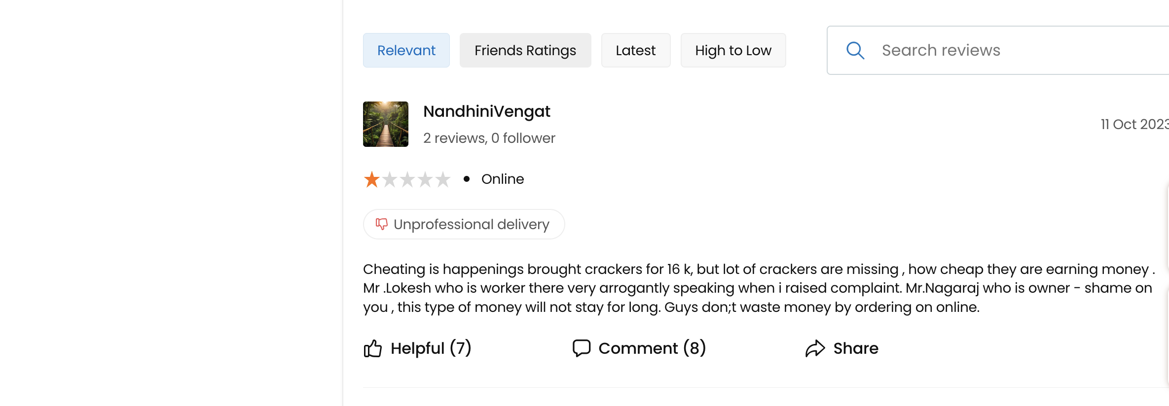 Kannan Crackers Scam Review 3