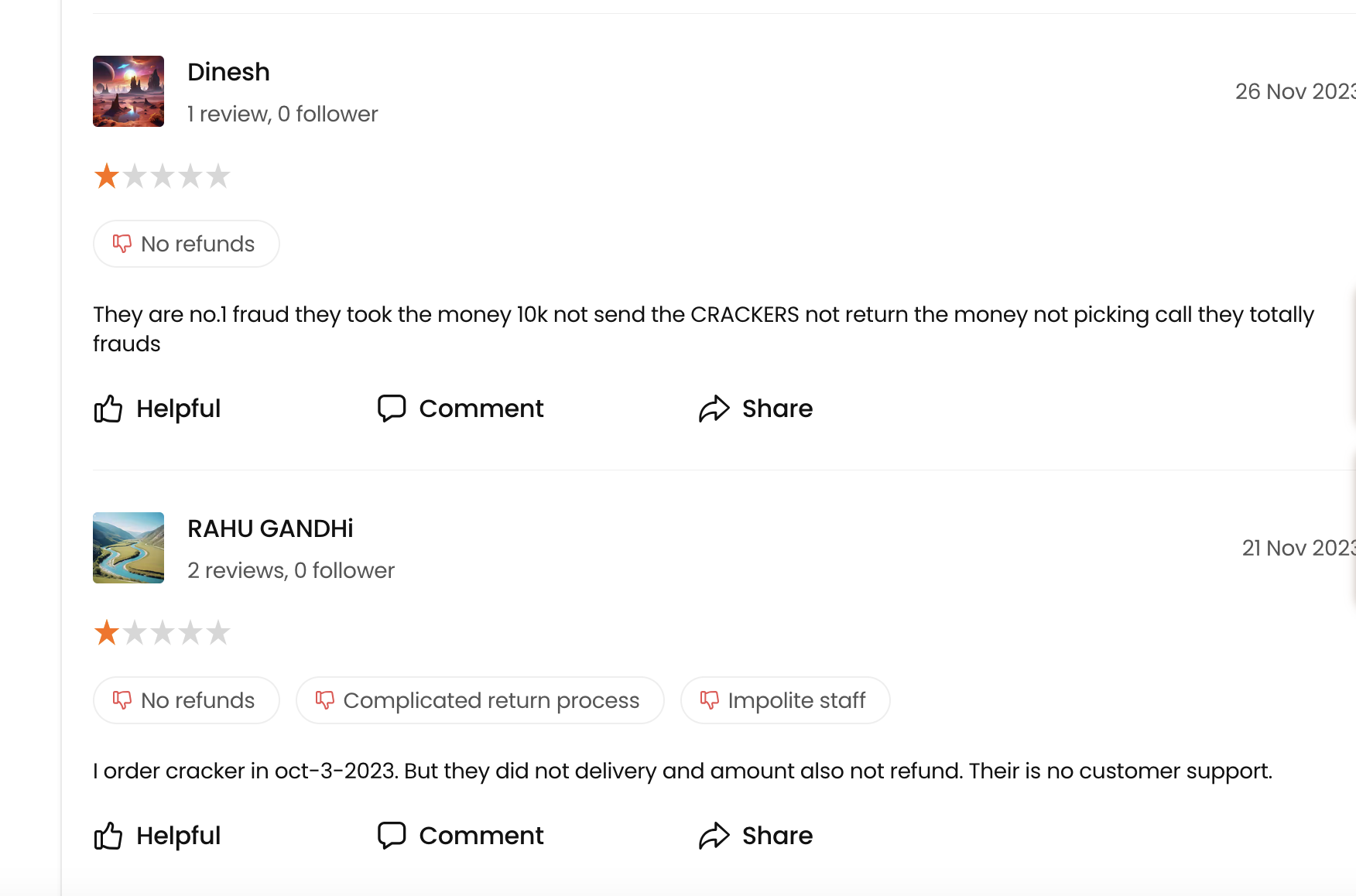 Kannan Crackers Scam Review 5